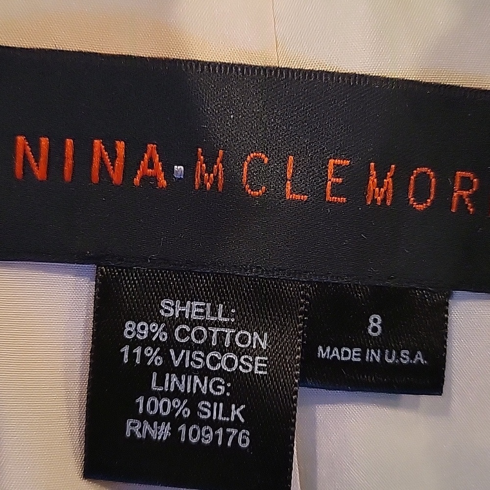 Nina Mclemore Pique Green Jacket - Picture 3 of 6